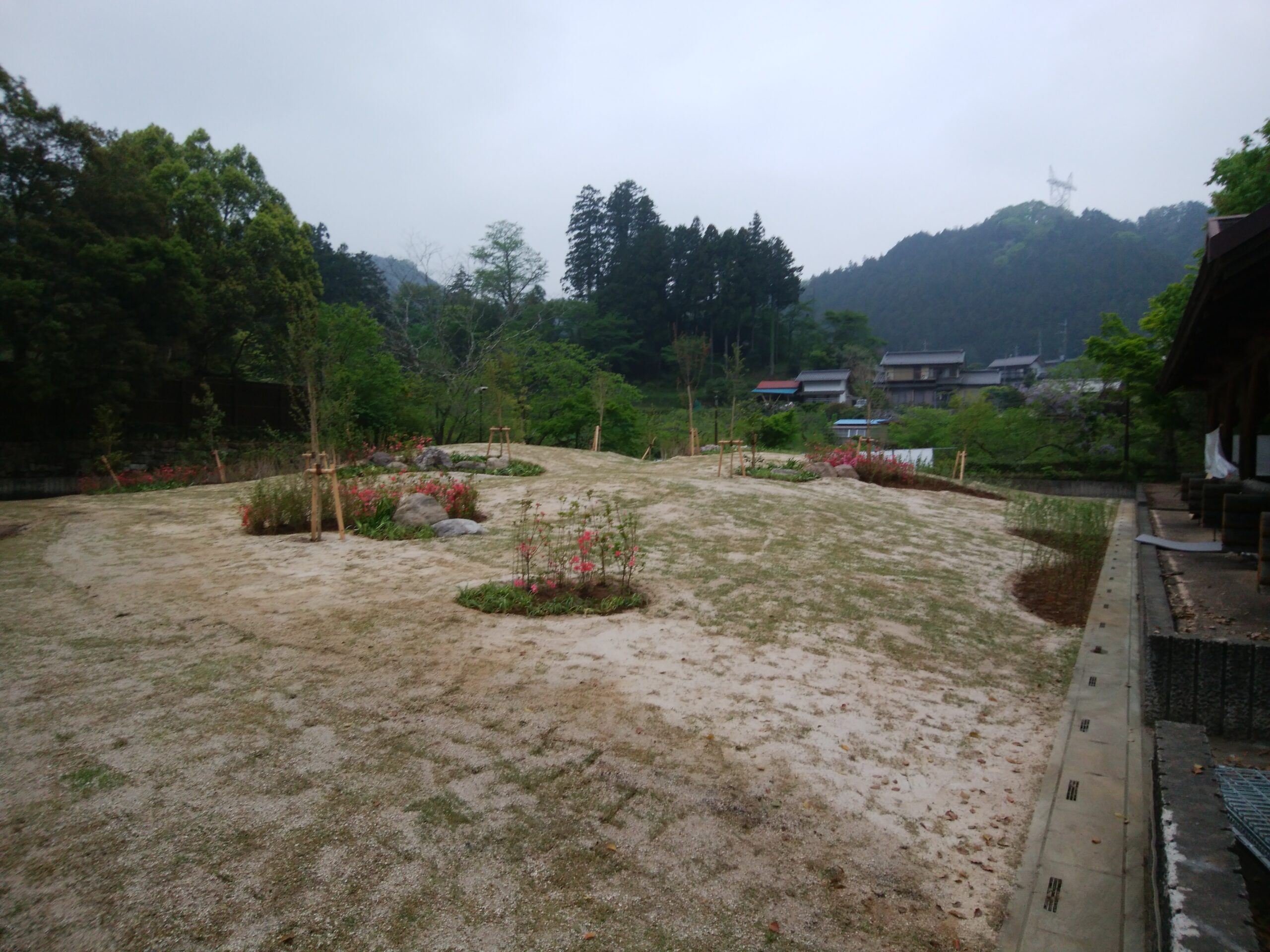 休暇村奥武蔵宿泊棟増築工事（庭園改修）完了